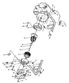 Generator Diagram and Parts List for 5509-0-S2410  Briggs and Stratton Generator